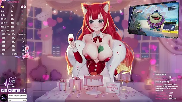 Snapshot of LewdKira_VT chatting on 02/15/26, 06:59 LewdKira VT online show from 02/15/26, 06:59