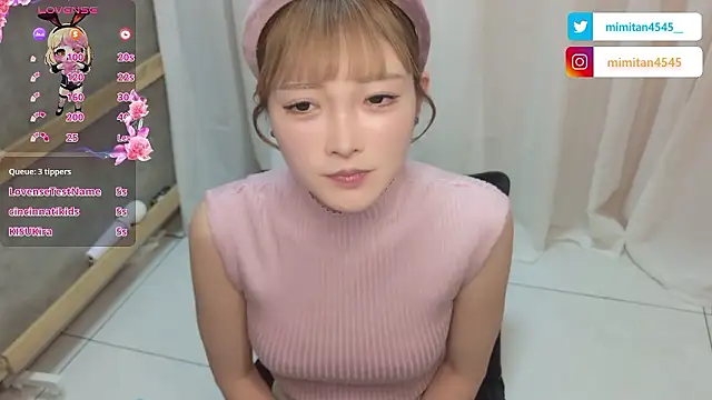 mimitan4545 online show from 01/16/26, 12:20