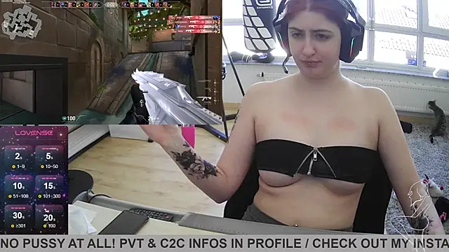 Gamergirl-Linela online show from 02/17/25, 12:16