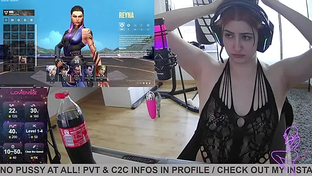 Gamergirl-Linela online show from 02/23/25, 04:13