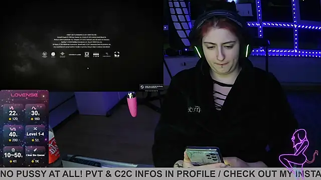 Gamergirl-Linela online show from 03/19/25, 11:47