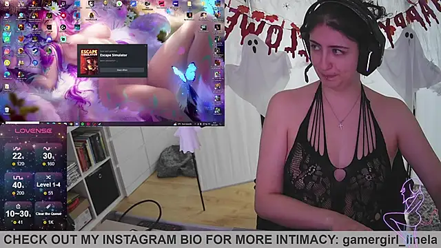Gamergirl-Linela online show from 10/28/25, 09:46