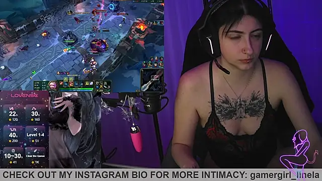Gamergirl-Linela online show from 01/07/26, 04:42
