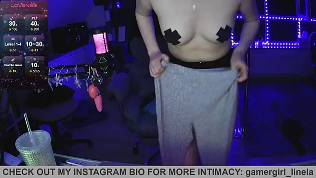 Snapshot of Gamergirl-Linela chatting on 05/21/26, 02:51 Gamergirl-Linela online show from 05/21/26, 02:51