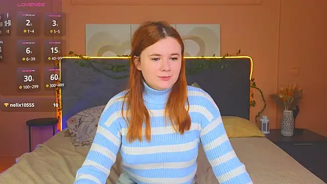 Eva Starlight online show from 11/28/25, 04:15