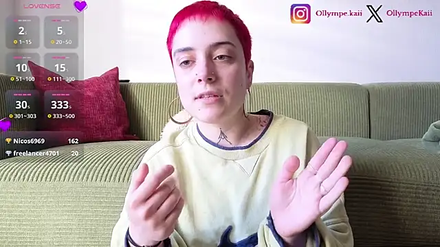 OllympeKaii online show from 04/24/26, 04:31