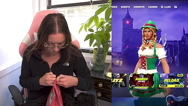 SpaceCowWhore online show from 10/10/25, 04:39