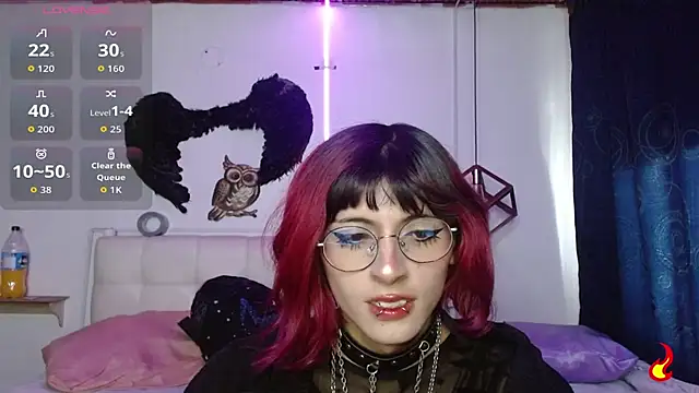 goth minerva online show from 10/02/25, 01:40