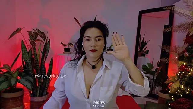 Artworktease online show from 12/22/25, 10:29