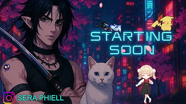 Snapshot of Seraphiell chatting on 12/16/25, 01:10 Seraphiell online show from 12/16/25, 01:10