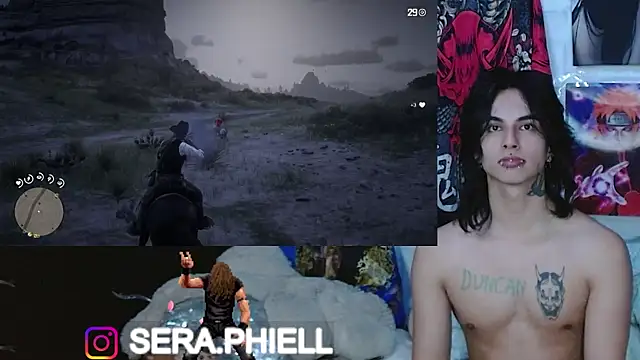 Snapshot of Seraphiell chatting on 12/17/25, 01:33 Seraphiell online show from 12/17/25, 01:33