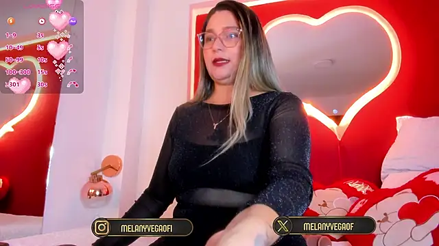 MelanyVegas online show from 01/11/26, 08:19