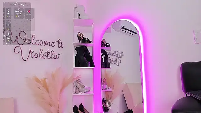 violetta pretty online show from 03/14/26, 07:41