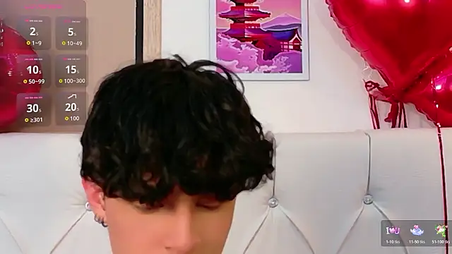 Axel  Evans online show from 03/12/26, 01:28