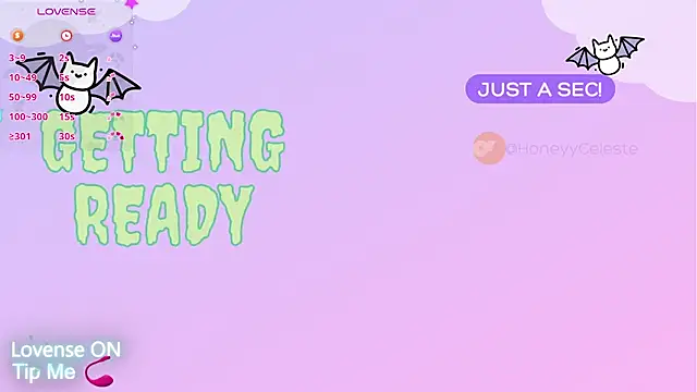 Snapshot of HoneyyCeleste chatting on 10/15/25, 07:58 HoneyyCeleste online show from 10/15/25, 07:58