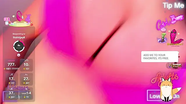 TriciaCumLoader online show from 07/14/26, 10:32