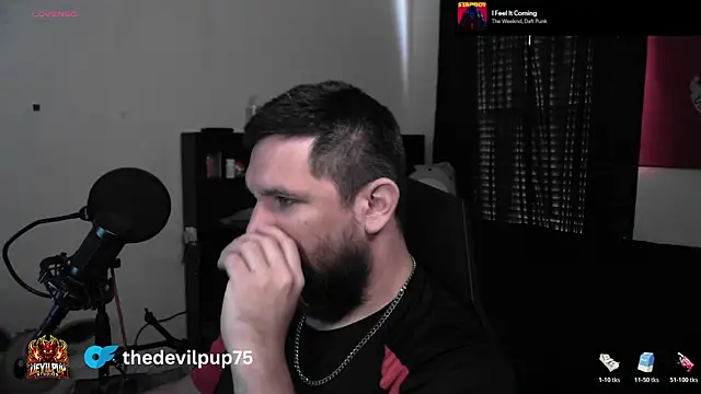 Snapshot of DevilPup75_ chatting on 06/18/26, 01:26 DevilPup75 online show from 06/18/26, 01:26