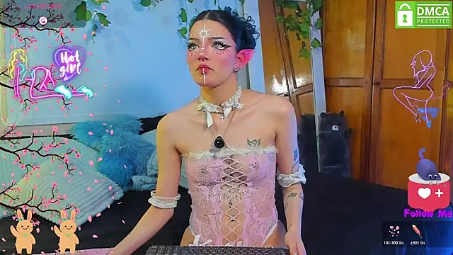 Bluedarkelf888 online show from 04/18/26, 11:49