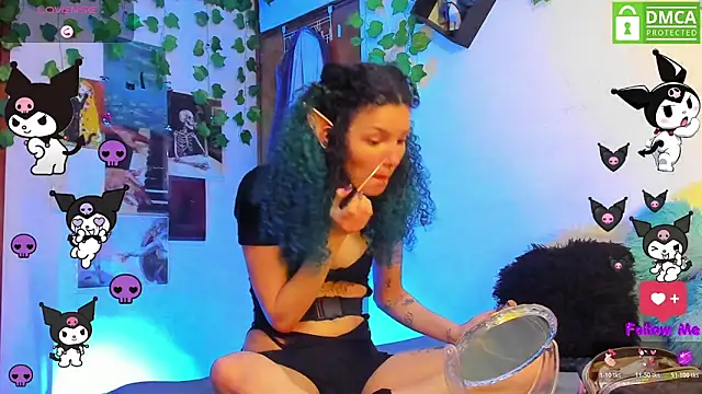 Bluedarkelf888 online show from 07/12/26, 10:45