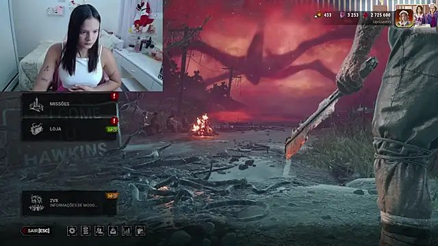 rayssabjj online show from 02/21/26, 01:50