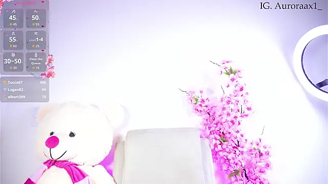 Auroraa x1 online show from 02/20/26, 06:26