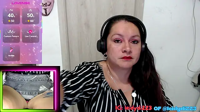 Snapshot of leidydi223 chatting on 09/22/25, 12:12 leidydi223 online show from 09/22/25, 12:12