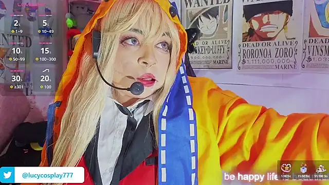 Snapshot of Lucycosplay777 chatting on 05/27/26, 03:36 Lucycosplay777 online show from 05/27/26, 03:36