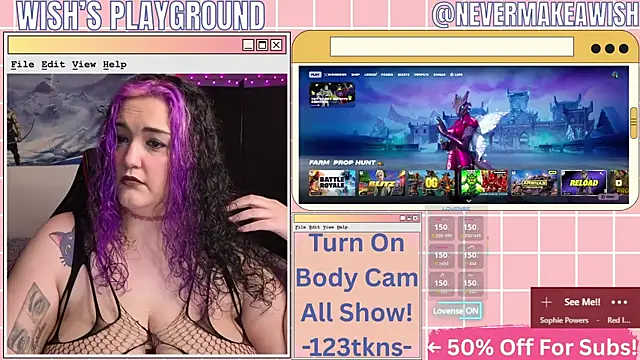 nevermakeawish online show from 04/11/26, 11:14