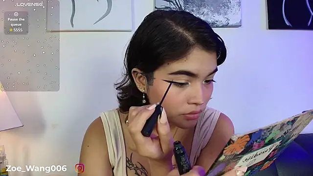 Zoe wang online show from 10/22/25, 12:27