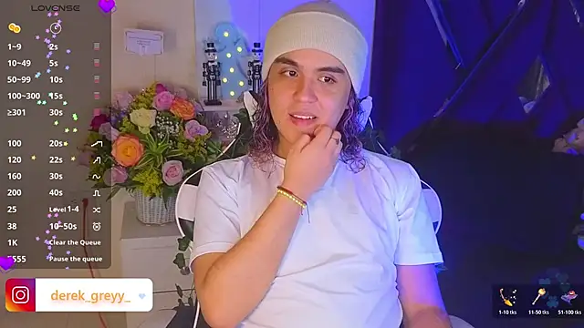 derek greyy  online show from 11/21/25, 08:40