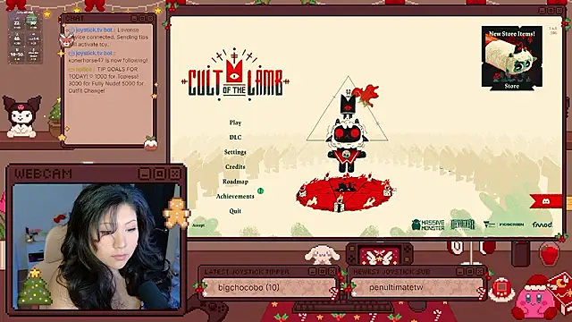 Snapshot of HanaMaria chatting on 11/12/25, 02:39 HanaMaria online show from 11/12/25, 02:39