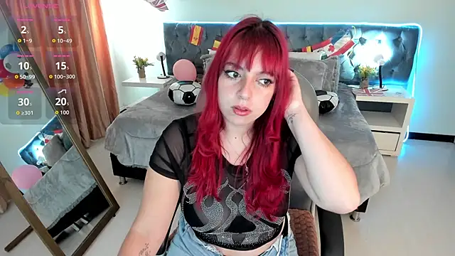 Snapshot of Blair_red_ chatting on 07/06/26, 11:51 Blair red online show from 07/06/26, 11:51
