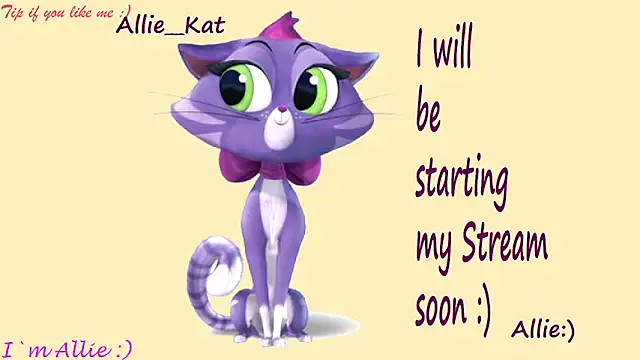 Snapshot of Allie_Kat chatting on 06/14/26, 01:13 Allie Kat online show from 06/14/26, 01:13