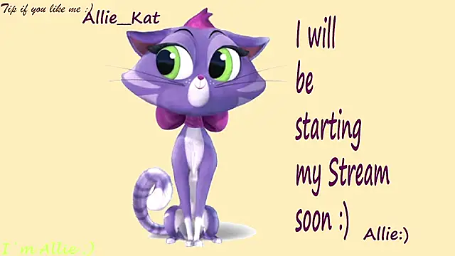 Snapshot of Allie_Kat chatting on 06/27/26, 02:23 Allie Kat online show from 06/27/26, 02:23