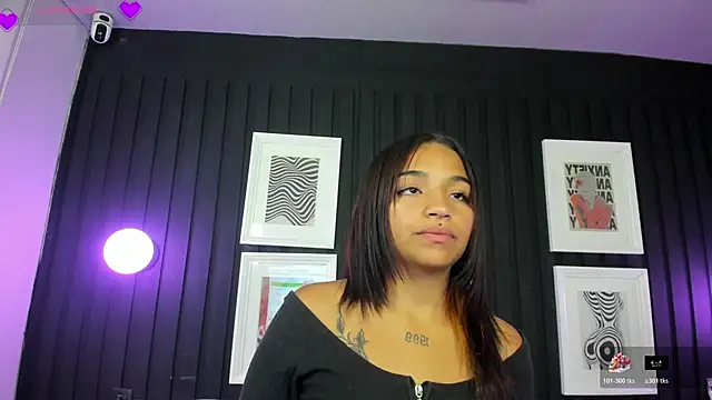 Manelyk evanss  online show from 04/18/26, 06:23