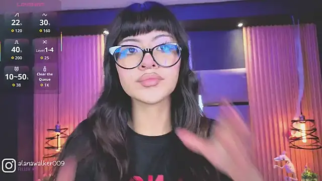 AlanaWalker9 online show from 02/26/26, 03:27