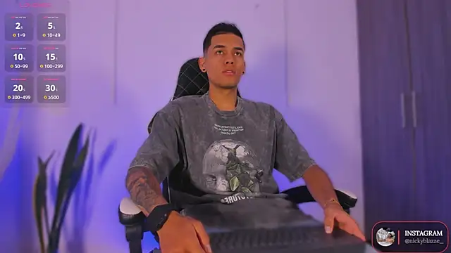 Nickyblazze  online show from 12/04/25, 01:09