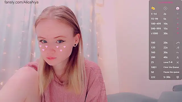 AliceNya cute online show from 02/02/26, 05:39