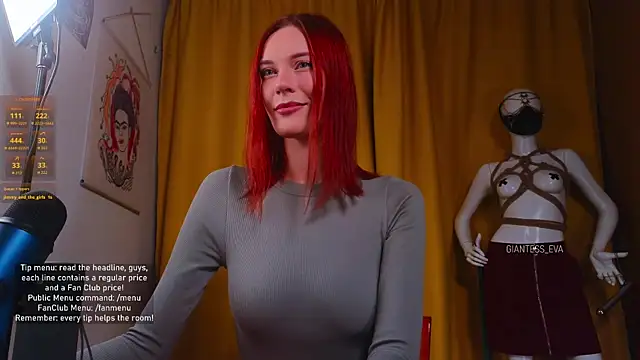 Giantess Eva online show from 11/12/25, 05:46