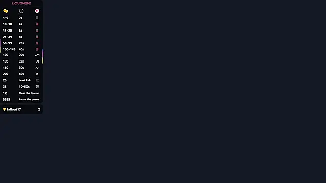 FieryAmelia online show from 11/19/25, 02:17