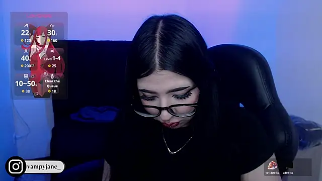 Snapshot of VamppyJane chatting on 10/29/25, 01:19 VamppyJane online show from 10/29/25, 01:19