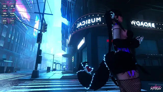 CyberKittenX online show from 11/19/25, 01:55