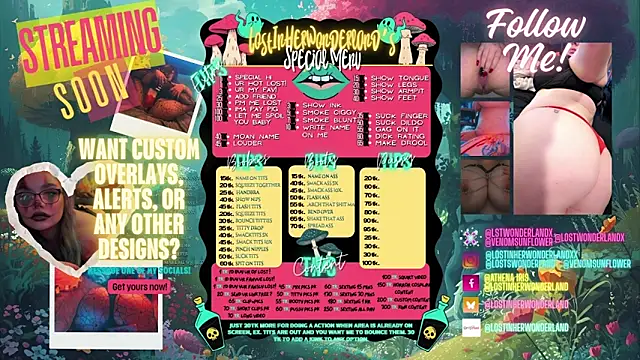 lostinherwonderland online show from 11/12/25, 06:30
