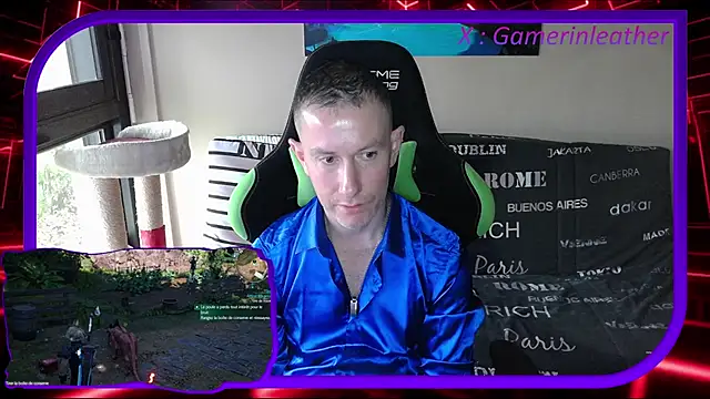Gamerinleather online show from 11/01/25, 09:11