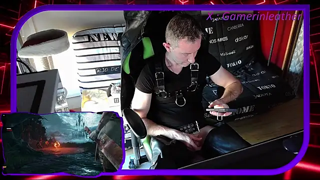 Gamerinleather online show from 11/11/25, 02:06