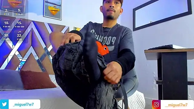   Miguel7w7 online show from 01/10/26, 07:15