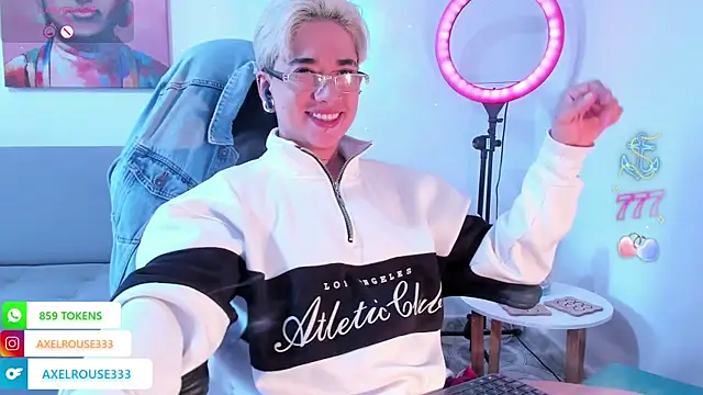 AxelRouse3 online show from 04/12/26, 10:04