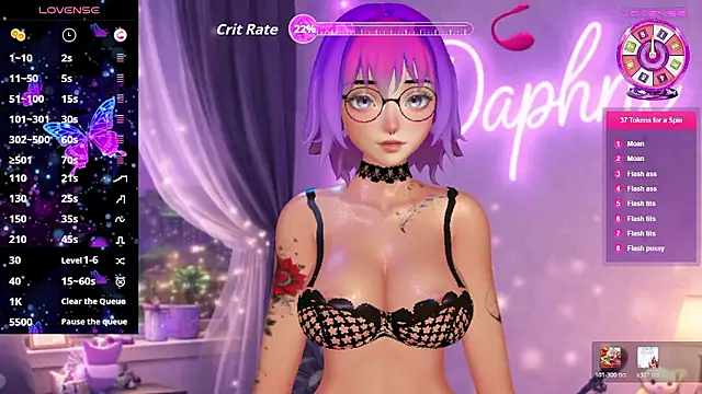 Muse Daphne online show from 01/08/26, 08:11