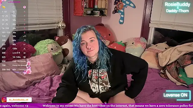 rosiebuddy online show from 01/18/26, 02:04