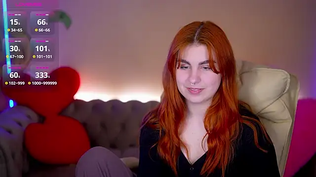 GingerPinky online show from 02/15/26, 08:05